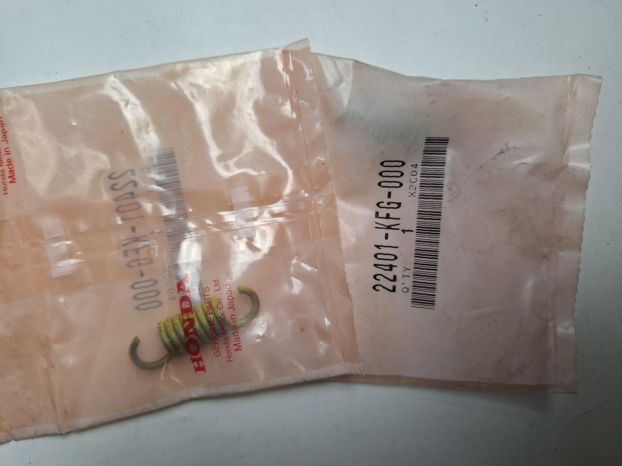 Bild von FEDER KUPPLUNG  22401-KFG-000  FES250V-W
